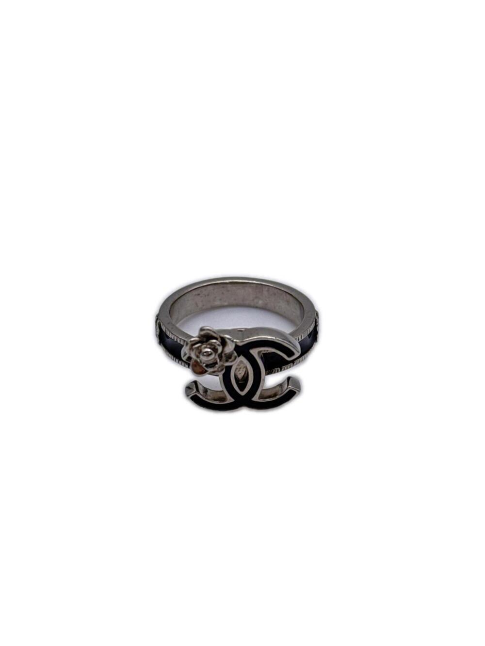 Chanel Cc Logo Ring Sterling Silver #351391C62B